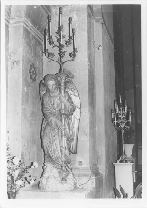 deux statues d'anges porte-flambeau - © Ministère de la Culture (France), Médiathèque du patrimoine et de la photographie, Tous droits réservés