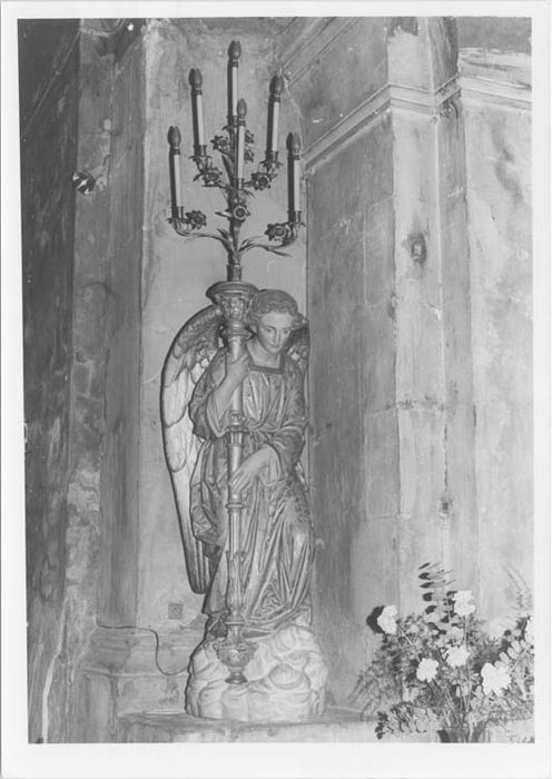 deux statues d'anges porte-flambeau - © Ministère de la Culture (France), Médiathèque du patrimoine et de la photographie, Tous droits réservés