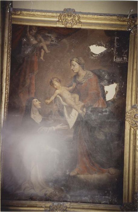 tableau : Apparition de la Vierge à sainte Rose de Lima - © Ministère de la Culture (France), Médiathèque du patrimoine et de la photographie, Tous droits réservés