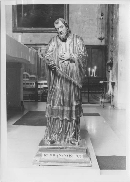 Statue : Saint François Xavier