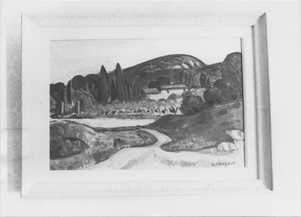 tableau : Mas provençal