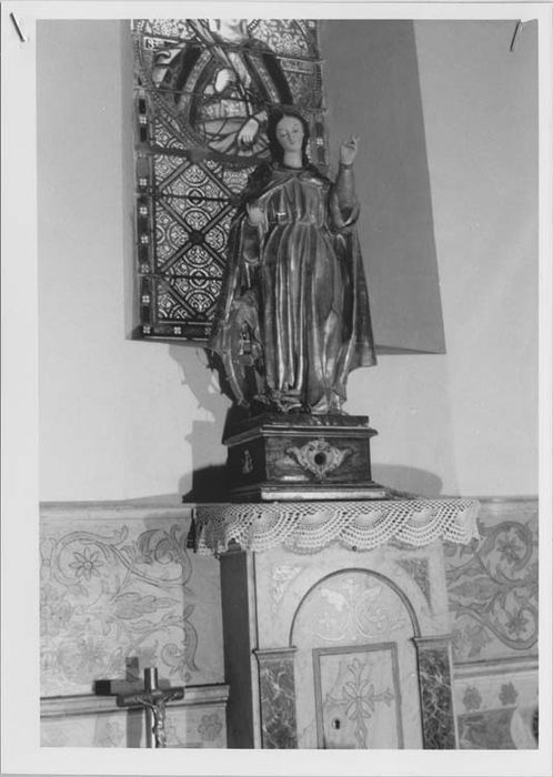 statue : Sainte Catherine d'Alexandrie - © Ministère de la Culture (France), Médiathèque du patrimoine et de la photographie, Tous droits réservés