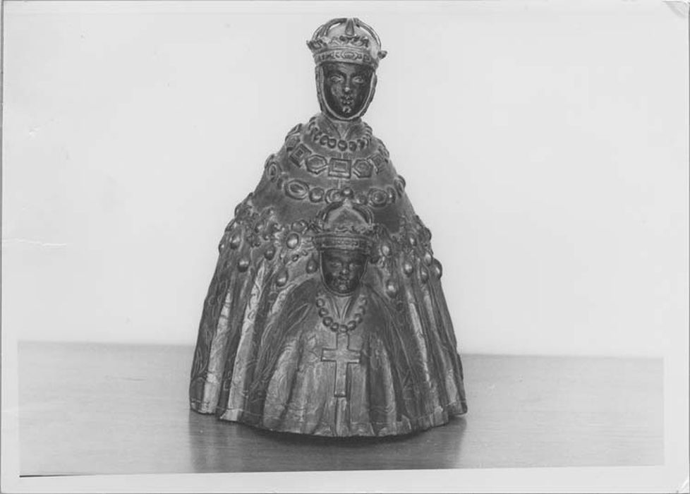 Statuette : Vierge à l'Enfant dite Vierge noire