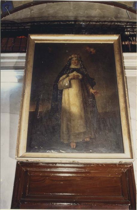 tableau : Sainte Rose de Lima - © Ministère de la Culture (France), Médiathèque du patrimoine et de la photographie, Tous droits réservés