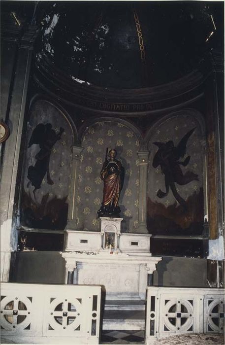 deux peintures monumentales : Un ange tenant un calice, Un ange emportant une âme - © Ministère de la Culture (France), Médiathèque du patrimoine et de la photographie, Tous droits réservés