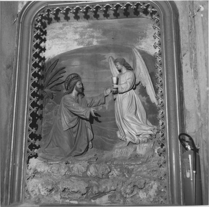 relief : Christ au Jardin des oliviers - © Ministère de la Culture (France), Médiathèque du patrimoine et de la photographie, Tous droits réservés