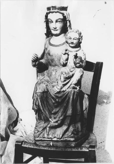 statue : Vierge à l'Enfant - © Ministère de la Culture (France), Médiathèque du patrimoine et de la photographie, Tous droits réservés