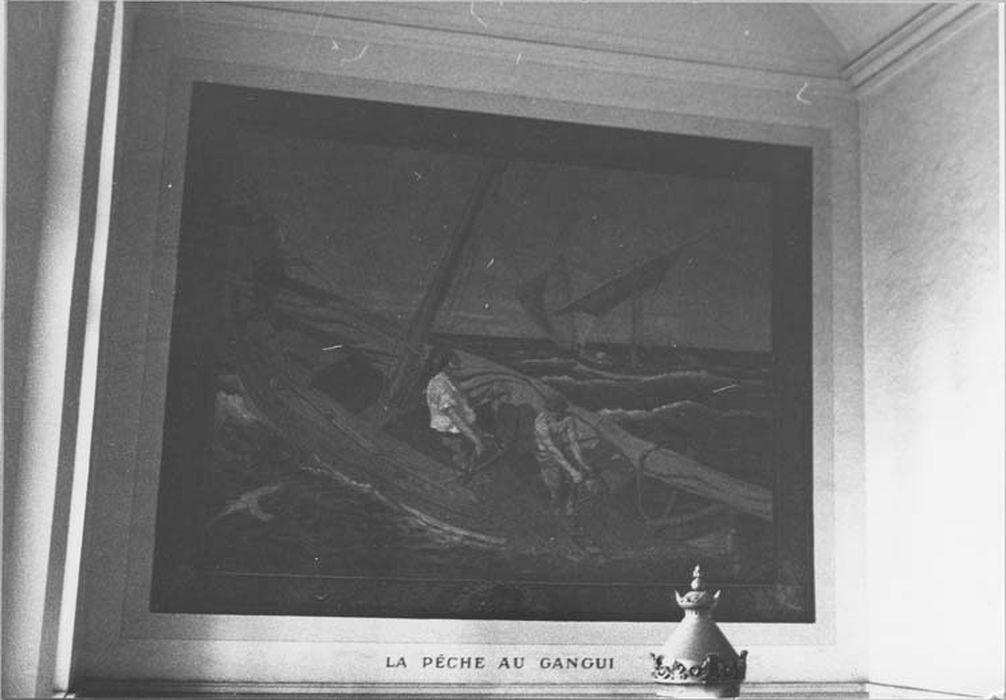 tableau : La Pêche au gangui - © Ministère de la Culture (France), Médiathèque du patrimoine et de la photographie, Tous droits réservés