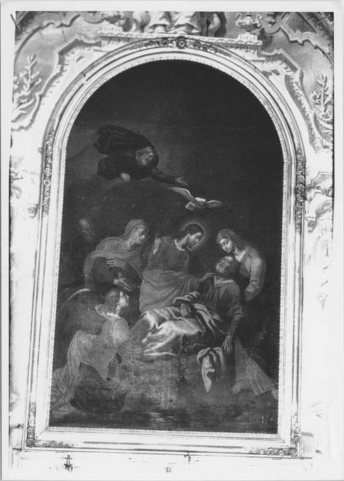 tableau : Mort de saint Joseph