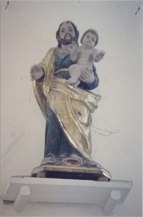 statue-reliquaire : Saint Joseph et l'Enfant Jésus - © Ministère de la Culture (France), Médiathèque du patrimoine et de la photographie, Tous droits réservés