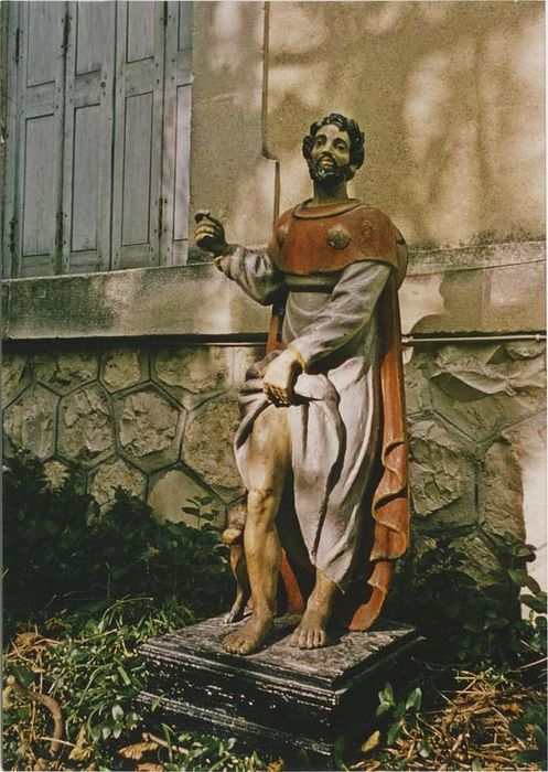 statue : Saint Roch - © Ministère de la Culture (France), Médiathèque du patrimoine et de la photographie, Tous droits réservés