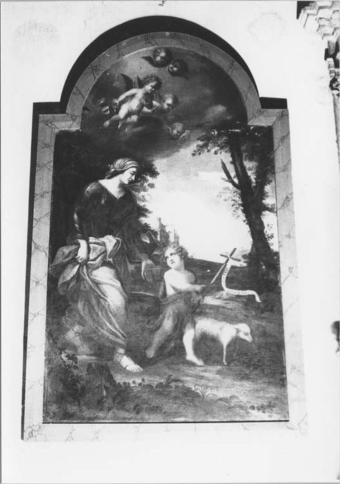 tableau : Saint Jean-Baptiste et sainte Elisabeth - © Ministère de la Culture (France), Médiathèque du patrimoine et de la photographie, Tous droits réservés