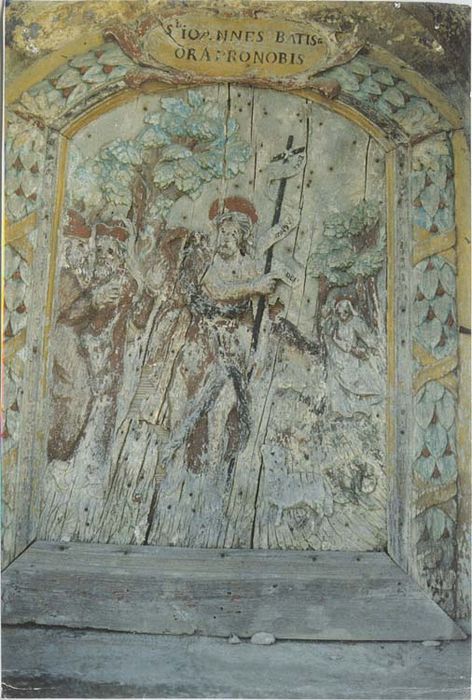 bas-relief : Prédication de saint Jean-Baptiste