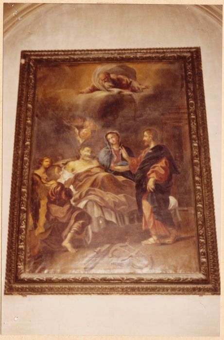 tableau : la Mort de saint Joseph