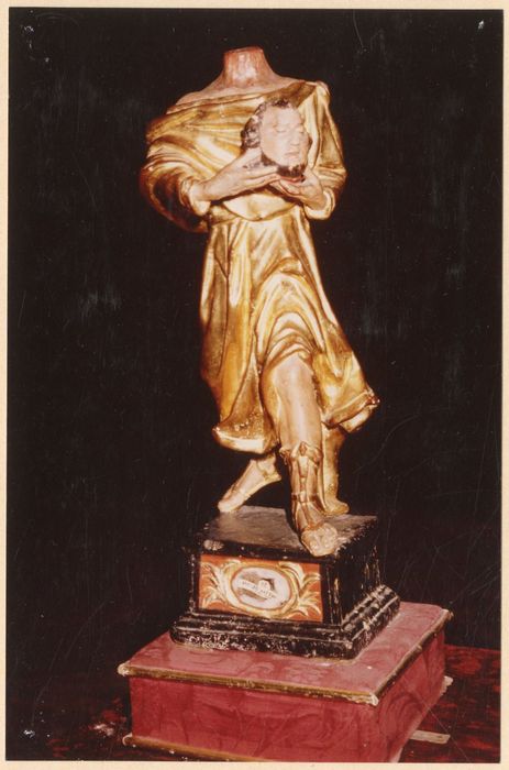 Statue-reliquaire de saint Mitre