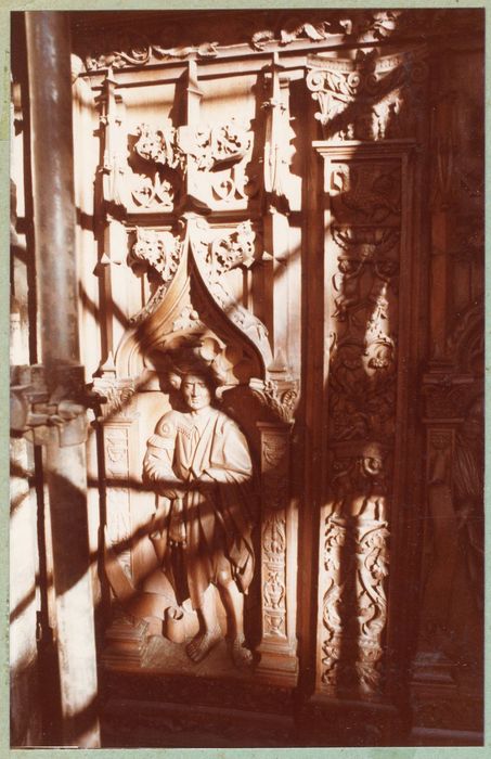 vantaux du portail ouest, détail