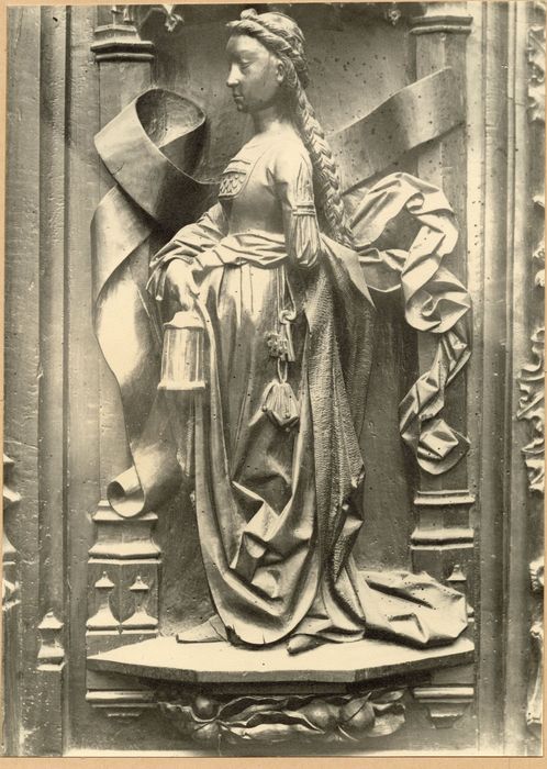 vantaux du portail ouest, détail