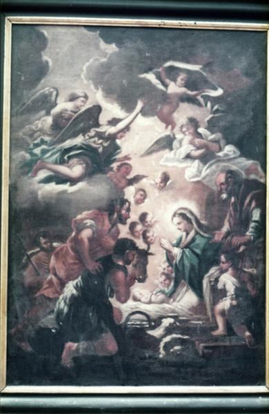 tableau : Adoration des bergers (l'), vue générale