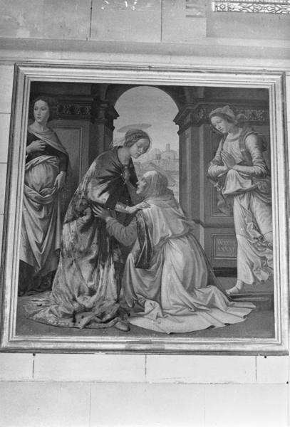 tableau : la Visitation, vue générale