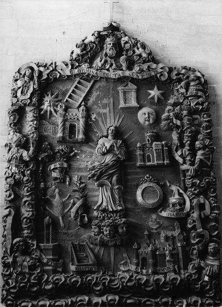 bas-relief : litanies de la Vierge