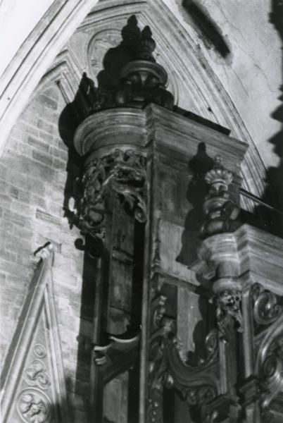 Buffet d'orgue, détail