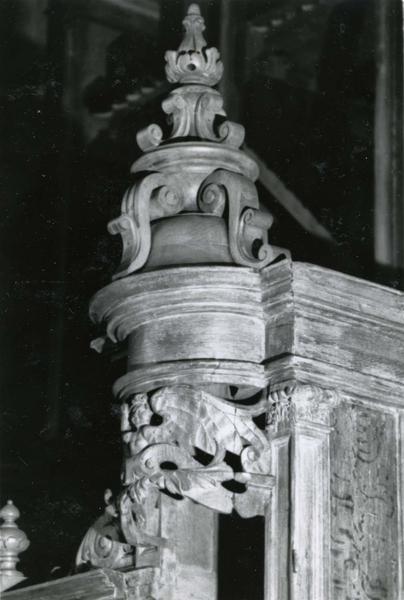 buffet d'orgue, détail