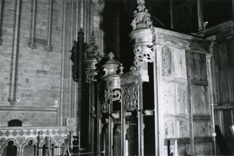 buffet d'orgue, détail