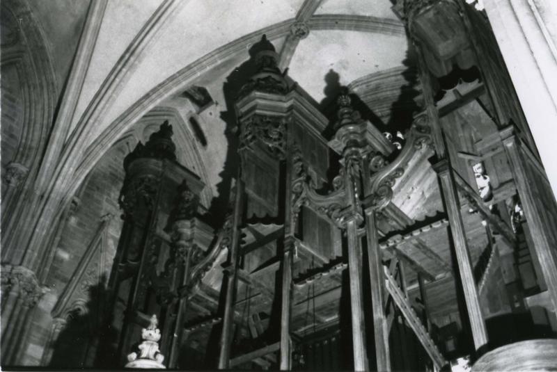 buffet d'orgue, détail