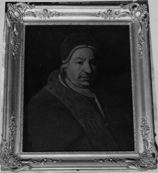 tableau : Portrait du pape Benoît XIV (1675-1758)