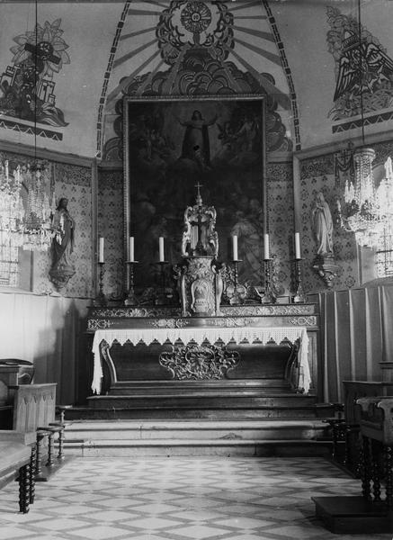 autel (maître-autel) : l'Assomption - © Ministère de la Culture (France), Médiathèque du patrimoine et de la photographie (objets mobiliers), tous droits réservés