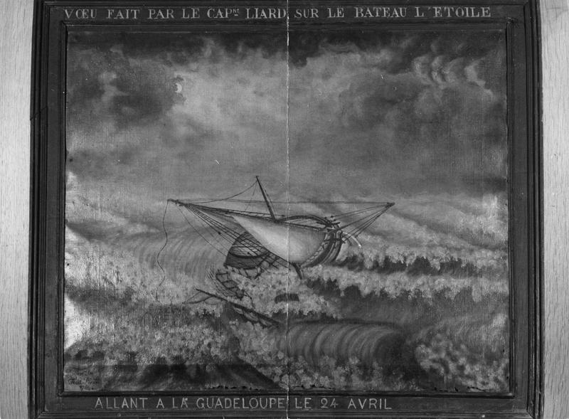 ex-voto : bateau l'Etoile