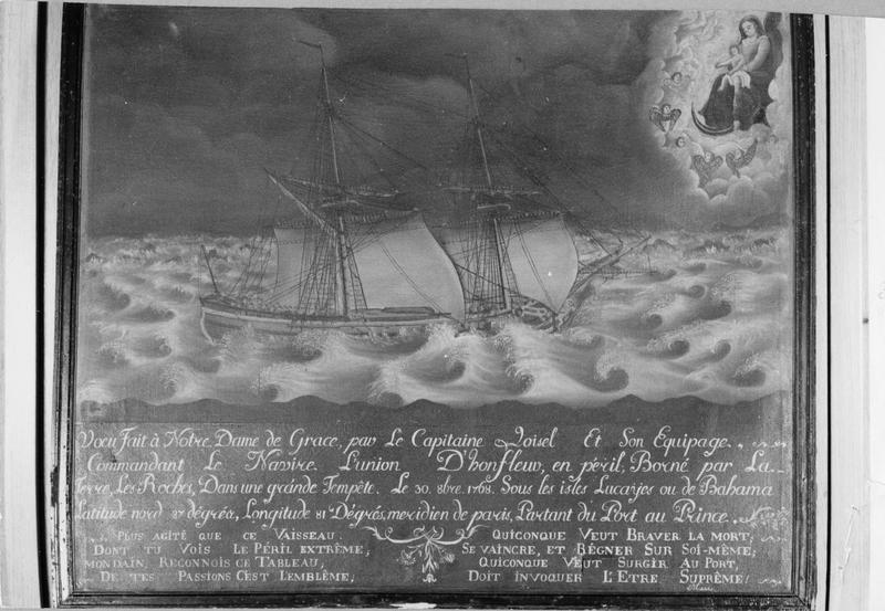 ex-voto : navire l'Union d'Honfleur - © Ministère de la Culture (France), Médiathèque du patrimoine et de la photographie, diffusion GrandPalaisRmn Photo