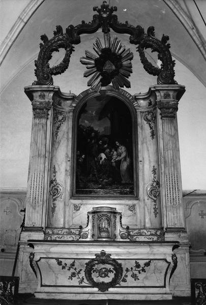 Autel (maître-autel) : l'Adoration des Mages