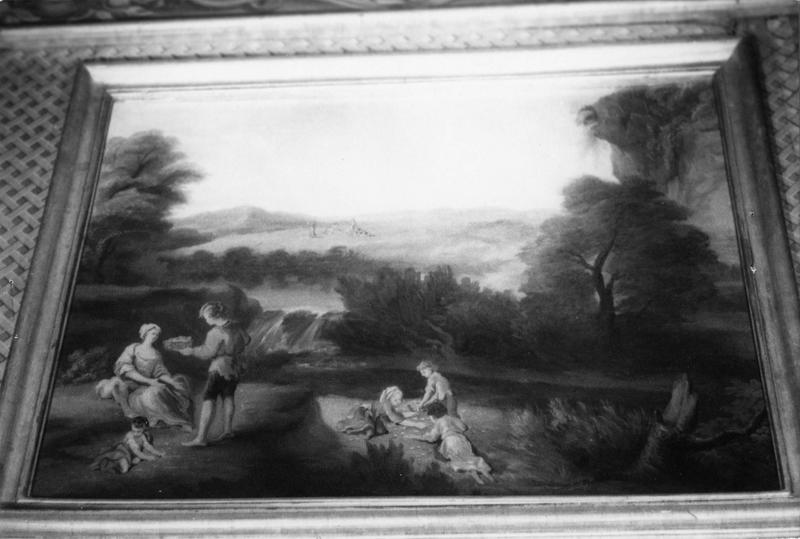 dessus-de-porte : la manne dans le désert - © Ministère de la Culture (France), Médiathèque du patrimoine et de la photographie (objets mobiliers), tous droits réservés