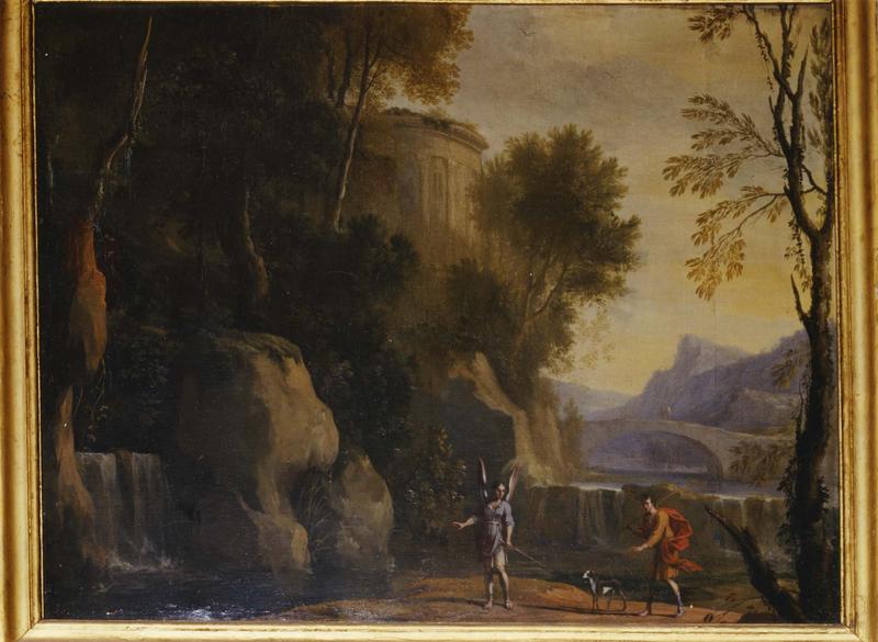 tableau : Tobie et l'ange - © Ministère de la Culture (France), Médiathèque du patrimoine et de la photographie (objets mobiliers), tous droits réservés