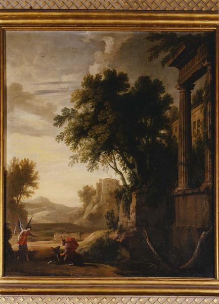 tableau : Tobie et l'ange - © Ministère de la Culture (France), Médiathèque du patrimoine et de la photographie (objets mobiliers), tous droits réservés