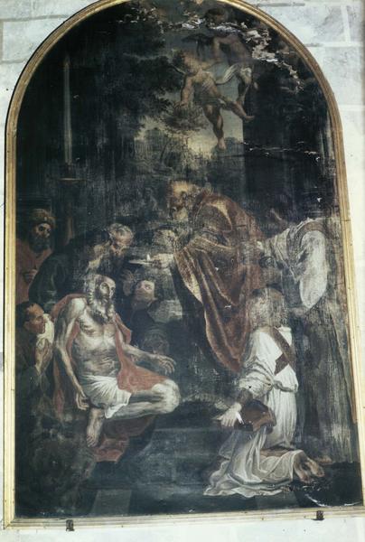 Tableau : la Dernière Communion de saint Jérôme