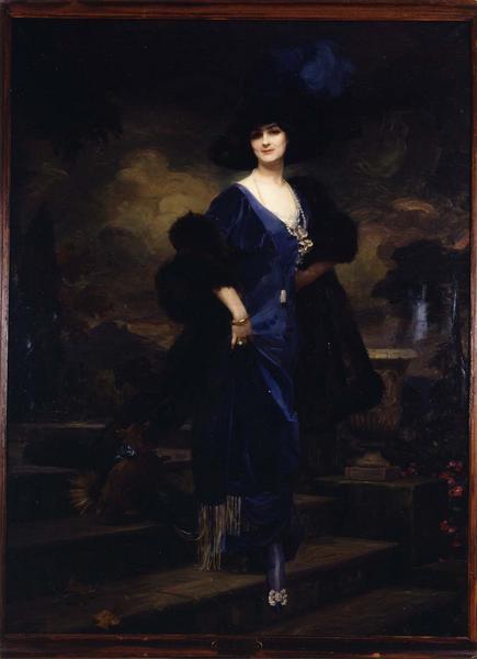 tableau : Portrait de Madame Drouilly - © Ministère de la Culture (France), Médiathèque du patrimoine et de la photographie (objets mobiliers), tous droits réservés