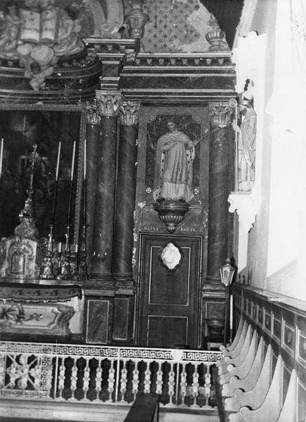statue : saint Louis