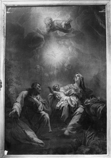 tableau : la Sainte Famille - © Ministère de la Culture (France), Médiathèque du patrimoine et de la photographie (objets mobiliers), tous droits réservés