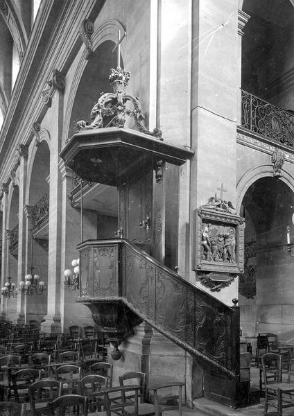 chaire à prêcher, vue générale