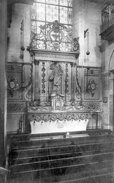 retable secondaire, vue générale - © Ministère de la Culture (France), Médiathèque du patrimoine et de la photographie (objets mobiliers), tous droits réservés