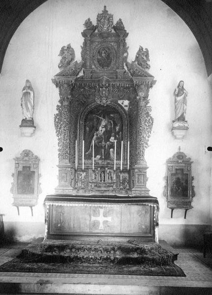 retable, vue générale - © Ministère de la Culture (France), Médiathèque du patrimoine et de la photographie (objets mobiliers), tous droits réservés