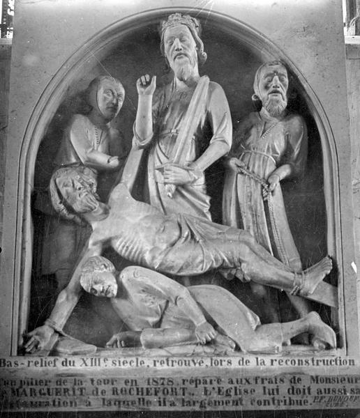 haut-relief : Martyre de saint André, vue générale