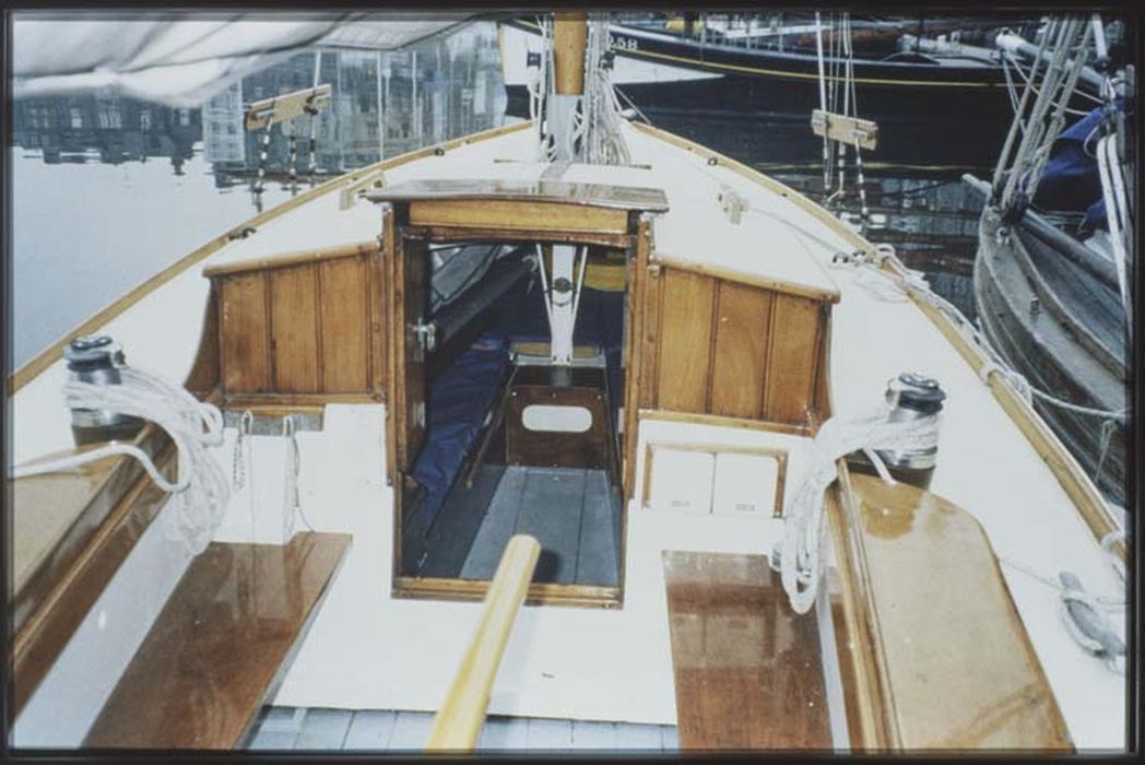 bateau de plaisance : sloop des Bermudes dit Sheena, ex Chiquita, ex Lola