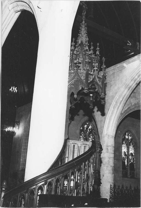 chaire à prêcher - © Ministère de la Culture (France), Médiathèque du patrimoine et de la photographie, Tous droits réservés