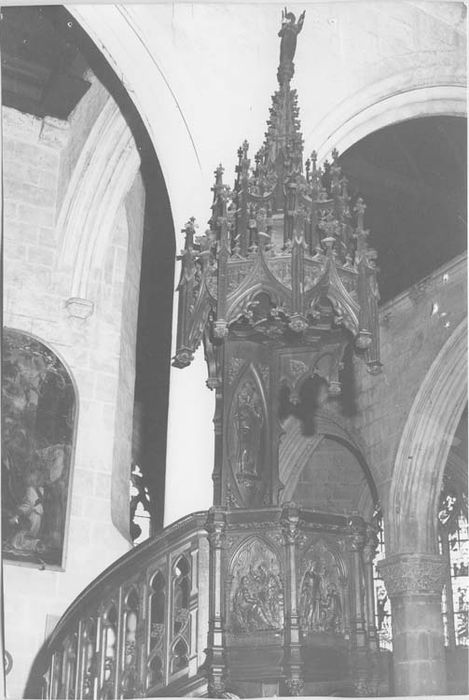 chaire à prêcher - © Ministère de la Culture (France), Médiathèque du patrimoine et de la photographie, Tous droits réservés