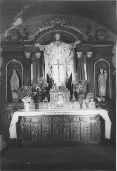 tabernacle ;retable et coffre