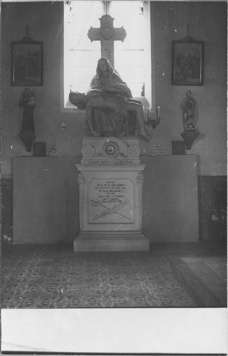 groupe sculpté : Vierge de Pitié