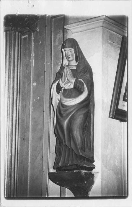 statue : Vierge (poutre de gloire)